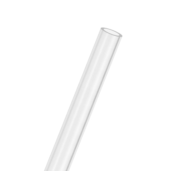 Tubo de acrílico rígido claro de 1 paquete, 11 mm [0.43"] ID x 15 mm [0.59"] OD tubo redondo de plástico para sistema de refrigeración de agua / lámparas / fuentes / acuarios [305 mm / 12 IN]