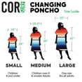 thumbnail image 7 of COR Surf Poncho Changing Towel Robe with Hood and Front Pocket | Thick Quick Dry Microfiber Wetsuit Poncho Towel for Surfing Beach Pool Swim (Large Dark Gray), 7 of 7