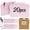 Pink, variant on 20PCS Basket Labels Clip On, Removable Plastic Bin for Storage Bins, Pantry Organization and Storage Hanging Tags for Basket Cube Box, in Pink