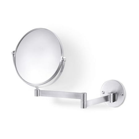 Zack 40116 FELICE wall mirror expand. max. 13.40 7.09 inch Stainless Steel