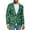 Christmas Lights Print, variant on Colorful Zebra Print Mens Casual Blazer Long Sleeve One Button Mens Casual Blazers Regular Fit Lightweight Size XL Breathable Blazer Jacket Stylish
