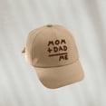 thumbnail image 2 of Infant and Toddler Letter Embroidery Baby Baseball Cap Outdoor Travel Sun Hat, 2 of 9