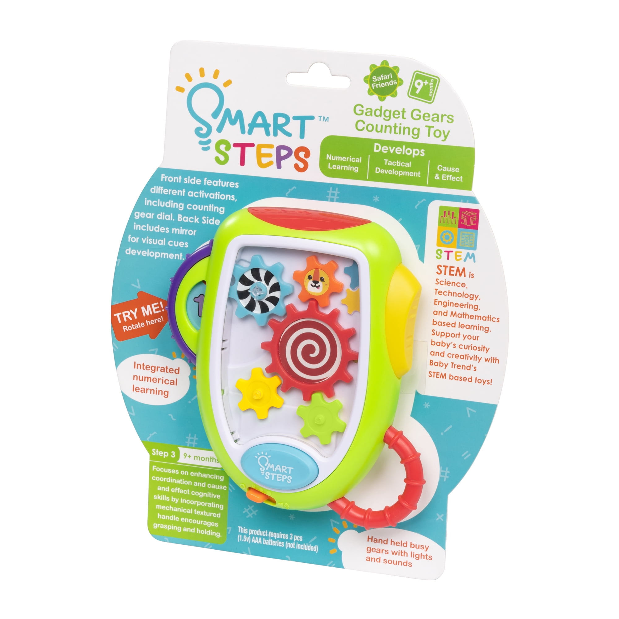 Smart Steps Gadget Gears Counting Toy for Early Childhood