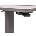 thumbnail image 4 of Luxor 626-STUDENT-P44" Student Pneumatic Height Adjustable Desk - Gray, 4 of 7