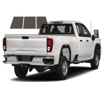 MotoShield Pro Premium Professional 2mil Precut Ceramic Window Tint Film for 2015-2019 GMC Sierra 2500 Double Cab — (3pc Rear Windshield 25%) + Lifetime Warranty