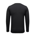 thumbnail image 5 of Mens Waffle Henley Shirt Long Sleeve Thermal Pullover Lightweight Casual Button Placket Stylish Tshirts, 5 of 5