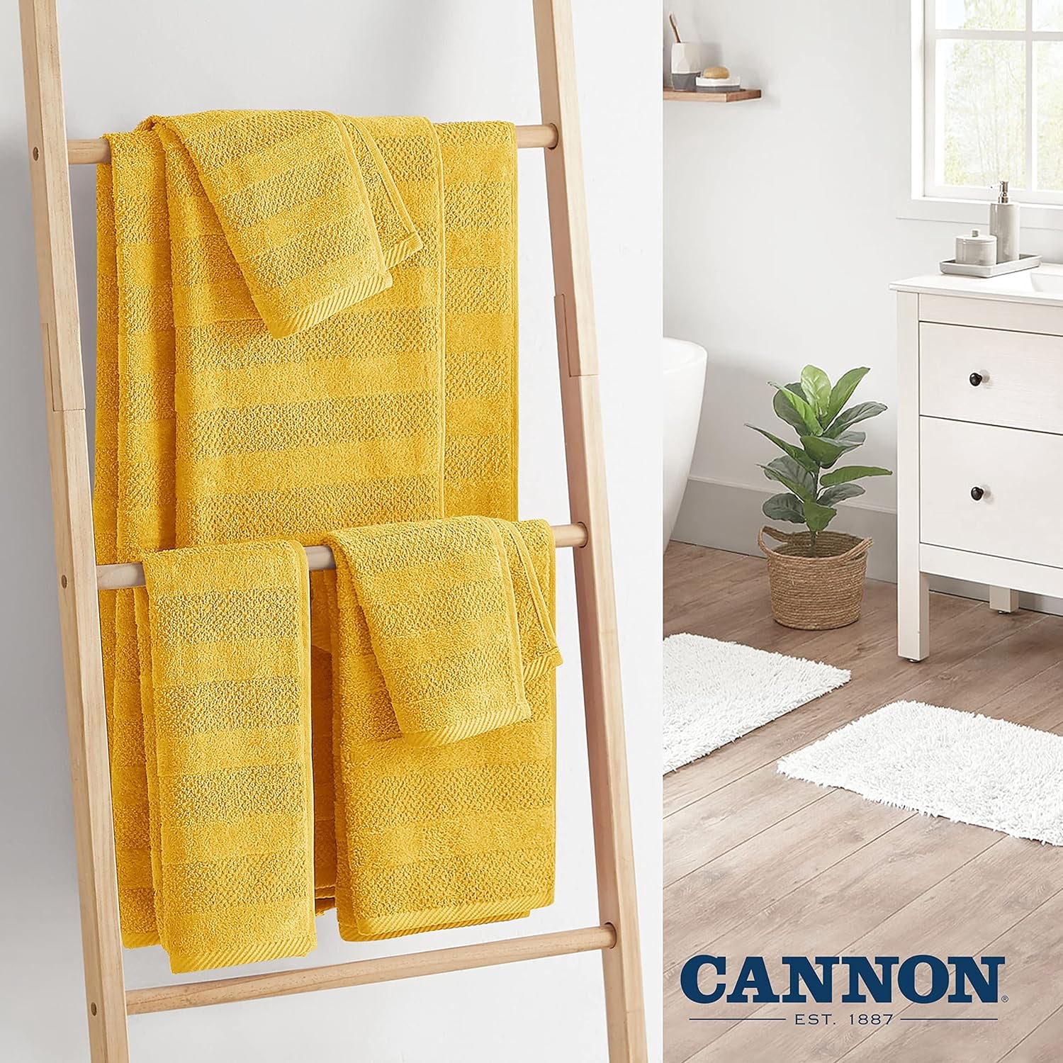 Cannon Shear Bliss Quick Dry 100% Cotton Washcloths for Adults (12 Pack, Sorbet)