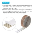 thumbnail image 4 of Unique Bargains 3Roll 1 Yard 8mm Self Adhesive Crystal Rhinestone Ribbon for Crafts Project, Champagne, 4 of 5