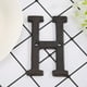 thumbnail image 3 of Letrero de casa de hierro fundido con letras de Metal placa de puerta decoración de pared de cafetería DIY, 3 of 5