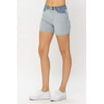 thumbnail image 6 of Judy Blue Women's Color Block Denim Shorts, 6 of 6