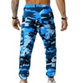 thumbnail image 5 of sususu Baggy Pants Men,Men's Casual Sweatpants Soft Comfort Loose Fit Wide Leg Trousers for Athletic Running Jogging and Everyday Wear - Blue, 5 of 5