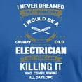 thumbnail image 3 of CafePress - Electrician T Shirt Men's Classic T Shirt - Men's Fitted T-Shirt, 3 of 4