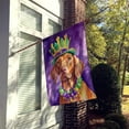 thumbnail image 2 of Vizsla King of Mardi Gras House Flag 28 in x 40 in, 2 of 7