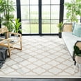 thumbnail image 3 of SAFAVIEH Machine Washable Rug Indoor/Outdoor Bermuda Collection - Bermuda Tamaya Geometric Machine Washable Indoor/Outdoor Area Rug, Ivory/Beige, 8' x 8' Square, 3 of 11