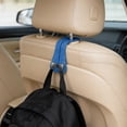 thumbnail image 1 of BotaniNest Back Seat Hanger Organizer For Rear Headrest Sturdy Universal Vehicle Storage Hook, 1 of 5
