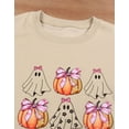 thumbnail image 5 of Cogild Spooky Scream Face Halloween Festival Sweatshirt for Womens Cozy Hollwenns Graphic Pullover Sweatershirts for Womens, 5 of 7