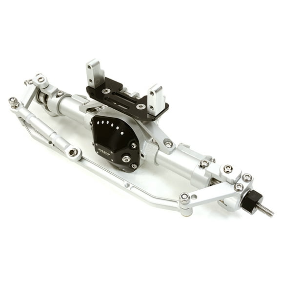 Integy RC Toy Model Hop-ups C26903HARD Complete Billet Machined T10 Front Axle for Axial 1/10 SCX-10 Dingo Honcho Jeep