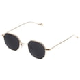 thumbnail image 2 of Gafas de Sol UV400 Zulema Pna Groove Negro Gafas de sol octágono, 2 of 8
