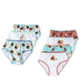 thumbnail image 6 of Disney Moana, Girls Underwear, 7 Pack Panties (Little Girls & Big Girls), 6 of 6