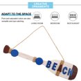 thumbnail image 5 of Wooden Oar Sign Red Nautical Wood Paddle for Coastal Decor, 5 of 5