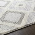 thumbnail image 3 of Valencia Light Gray 5'3" x 7' Global Rectangle Area Rug, 3 of 7