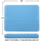 thumbnail image 4 of MicoYang Tapete de silicona para secar platos para uso múltiple, fácil de limpiar, ecológico, tapete de silicona resistente al calor para encimera o fregadero de cocina, refrigerador o revestimiento d, 4 of 4