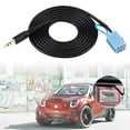 thumbnail image 2 of Fyydes Aux Adapter Cable, Car Aux Adapter Cable,3.5mm Plug Car AUX Audio Cable Adapter For Benz Smart 450, 2 of 7
