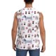 thumbnail image 4 of Fotbe Cute Dog Men's Camiseta sin Mangas Estampada para Hombres, Playera Casual para Gimnasio, Entrenamiento, Playa-Large, 4 of 7