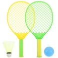 thumbnail image 1 of 1 Set Badminton Racquet Badminton Rackets with Badminton and Balls Kids Badminton Game Kit, 1 of 9