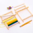 thumbnail image 3 of LEEYNEER 1 Set Weaving Loom Multi-craft Easy to Use Lightweight DIY Hand-knitting Weaving Machine for Beginner, 3 of 8
