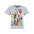 thumbnail image 2 of Textiel Trade Boy's Marvel Avengers Pajama Short Set, 2 of 5