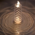 thumbnail image 4 of QUMIIRITY 2Ud De Vela LED Transparente Sin Fuerte Para Ambiente Romántico, 4 of 8