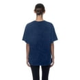 thumbnail image 5 of Women's New Era  Navy Atlanta Braves Mineral Wash Oversized T-Shirt, 5 of 5