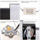 thumbnail image 5 of Aplique de pared impermeable, luz LED de 6 W hacia arriba y hacia abajo, construcción de aluminio resistente para luz de pared exterior con alta eficiencia luminosa (600-720 lúmenes, capacidad, 5 of 6