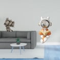 thumbnail image 2 of Figura De Astronauta, Escultura Animal Moderna, Adorno De Mesa Para Sala De Estar, Oficina, Armario, Chimenea, Mesa, Centro De Mesa, Decoración, 2 of 8