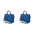 thumbnail image 1 of kurtrusly Carry Everything In Style With Chic Crossbody Bag Multifunctional Bag Tote Bags navy blue 2Set, 1 of 6