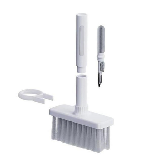Keyboard Brush Kit Computer Brush Kit Earphones Brush Kit Brush Kit Keyboard Brush Kit 5 In 1 Multifunctional Earbuds Pen Kit For Computer EarphonesWhite