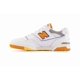 thumbnail image 1 of [BB550WTO] New Balance Men's 550 Lakers Pack White Vibrant Orange Sneakers *NEW*, 1 of 4