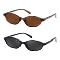 thumbnail image 3 of Gafas de Sol FEISEDY Retro Ovalado con Forma de Ojo de Gato para Mujeres B0257, 3 of 6