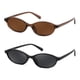 thumbnail image 3 of Gafas de Sol FEISEDY Retro Ovalado con Forma de Ojo de Gato para Mujeres B0257, 3 of 6