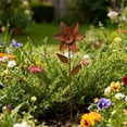 thumbnail image 3 of Metal Flowers for Outside Decorative Garden Stakes Flower Bed Decoration Plant Stakes Metal Art Outside Yard Art Outdoor, 3 of 8