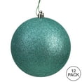 thumbnail image 3 of Vickerman 3" Sea Foam Glitter Ball Ornament, 12 per Bag, 3 of 5