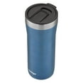 thumbnail image 3 of Contigo Streeterville Stainless Steel Tumbler with Plastic Straw and Splash-Proof Lid, Blue Corn, 32oz., 3 of 8