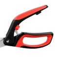 thumbnail image 7 of LIVINGO Fabric Spring Scissors, Professional Stainless Steel Heavy Duty Shears for Home Craft Sewing, 10” Red / Black, 7 of 7