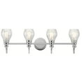 thumbnail image 1 of Kichler 45393CH Greenbrier 100W 4 Light Bath Light, Chrome, 1 of 1