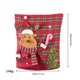thumbnail image 3 of Kearding Bonita funda navideña para silla de comedor, ropa de cocina, muñecas 3D, Papá Noel, alce, Antimacassar, funda para fiesta, Bar, Papá Noel, 3 of 6