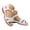 B-White, variant on Women Comfortable Walking Sandals Non Slip Comfortable Hiking Slides Open Toe Strappy Casual Sandal Arch Support Flat Shoe White 9