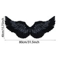 thumbnail image 2 of Creative Angel Feather Wings with Elastic Straps Bright Color Lightweight Wings Photography Props Christmas Halloween Supplies, 2 of 2