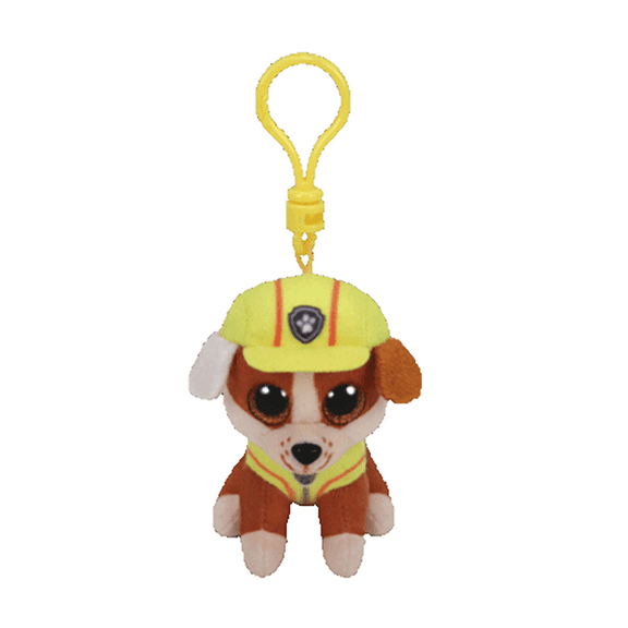 TY Beanie Boos Paw Patrol Rubble (Plastic Key Clip)