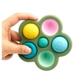 thumbnail image 4 of Mordedera Pop it con formas Antsy Pantsy silicon 1 pieza verde, 4 of 4